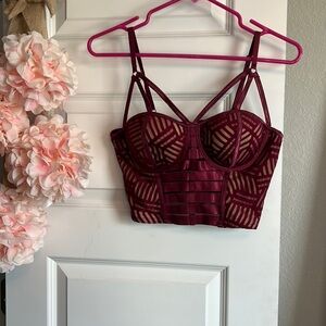 Charlotte Russe Corset Top